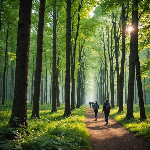 Comment les bains de forêt peuvent-ils améliorer la santé mentale des citadins?